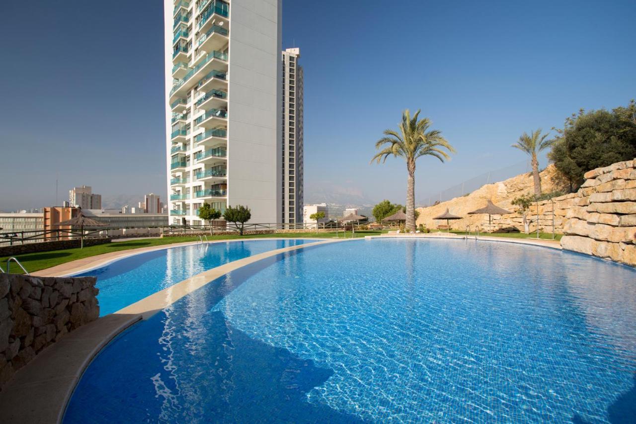 شقة Skyline 11 Sunny Balcony With Stunning Sea Views بينايدورم المظهر الخارجي الصورة